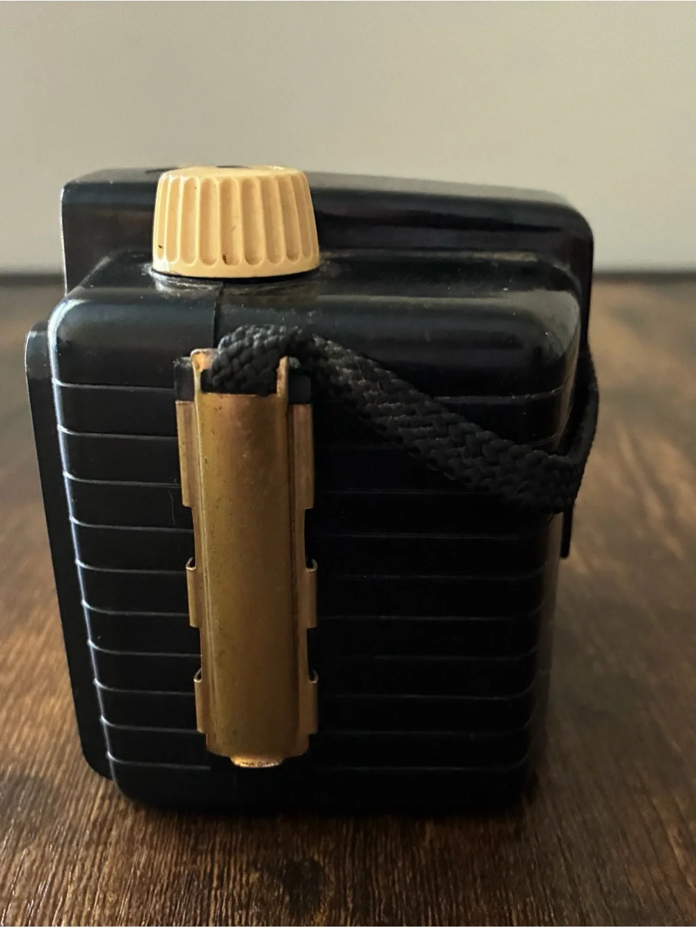Kodak Vintage Brownie Bullet Camera in Black and Cream Accents